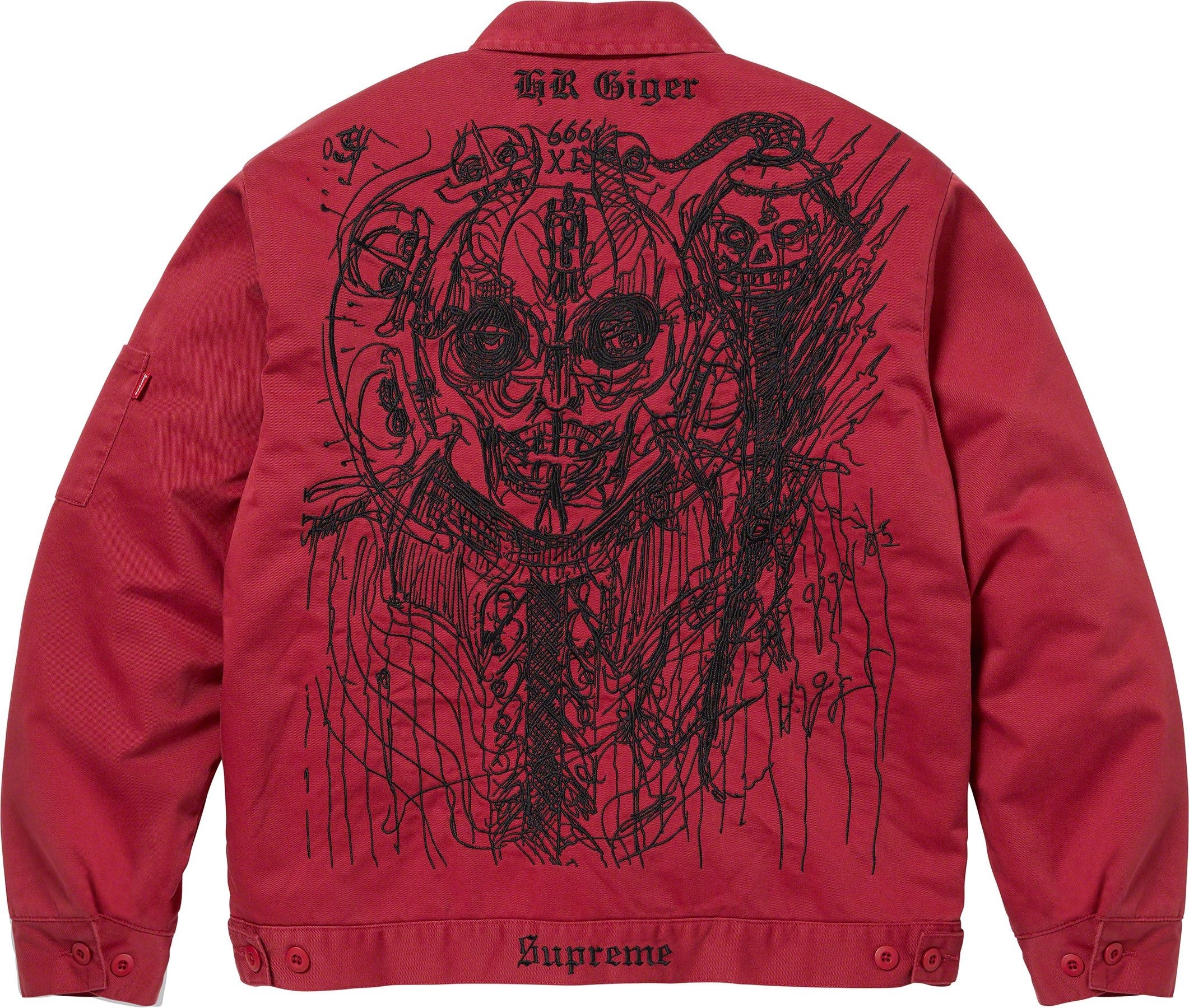 H.R. Giger Embroidered Work Jacket view 15